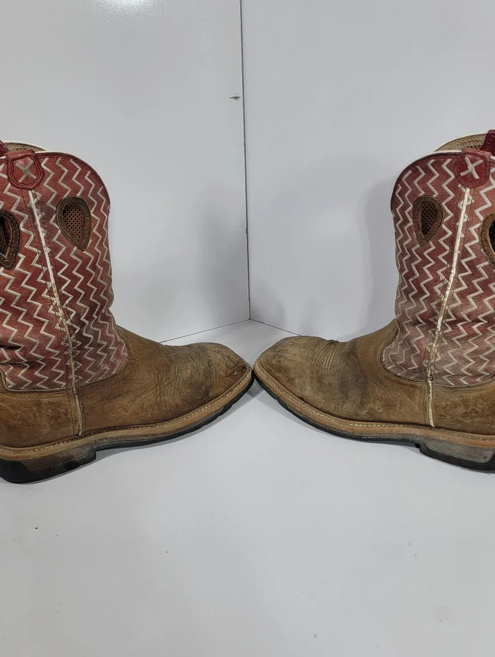 Twisted X Mens Work Boots MLCW001 Soft Toe MISMATCH SIZES Left 9 D / Right 8.5 D